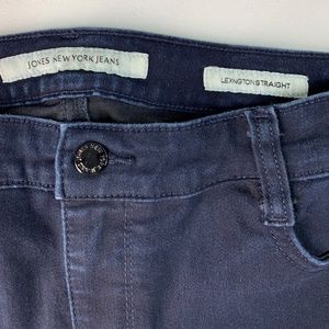 Jones NewYork Lexington Straight Slim Fit Jeans 12